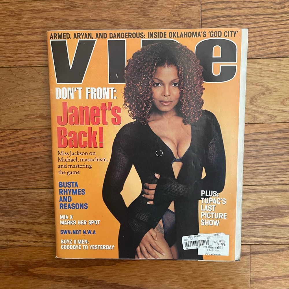 Janet Jackson Vibe Magazine